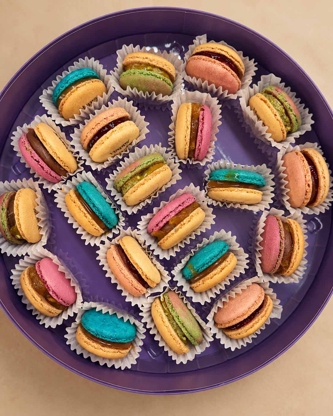 Custom-Printed Macaron Gift Box