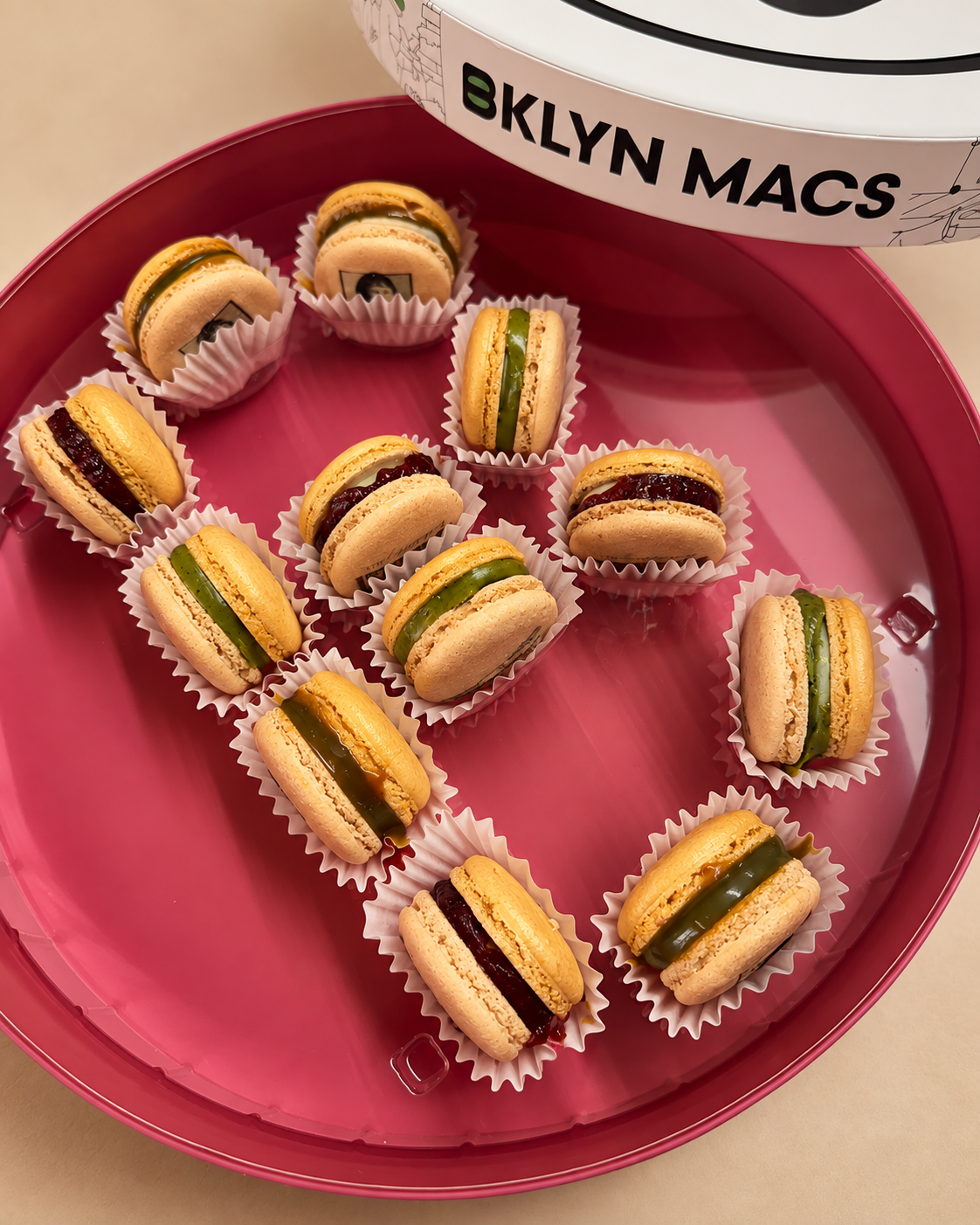 Custom-Printed Macaron Gift Box