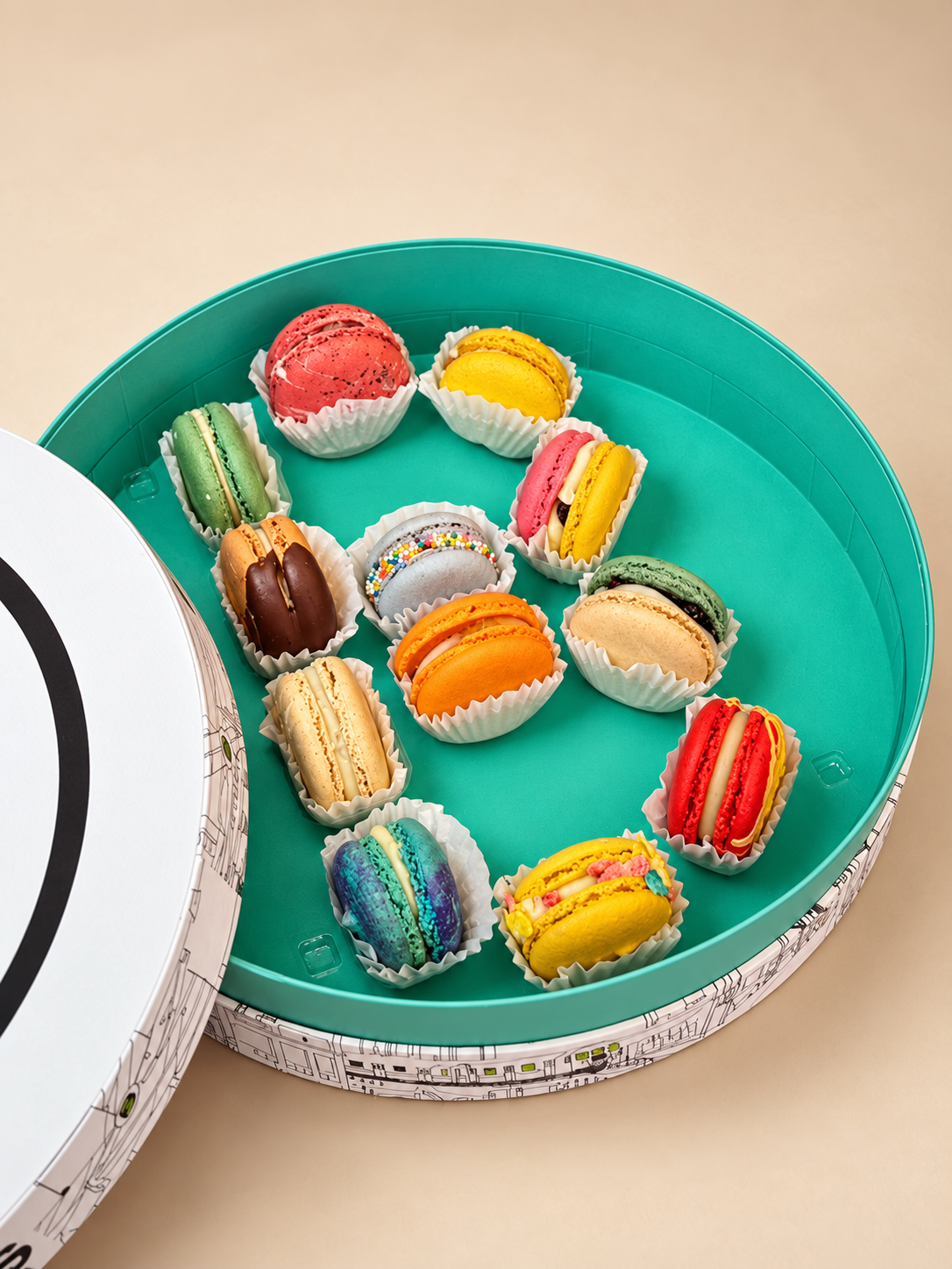 Flatbush Macaron Box